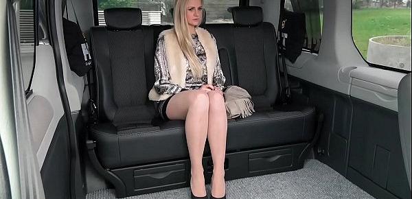  VIP SEX VAULT - Steamy outdoor car sex with hot Czech blonde Katie Sky